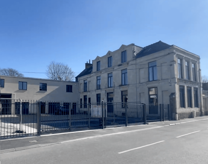 Façade du cabinet infirmier de Djamila AKSIL DJOUAHER à Anzin